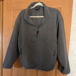 Patagonia Charcoal Half-Zip Fleece